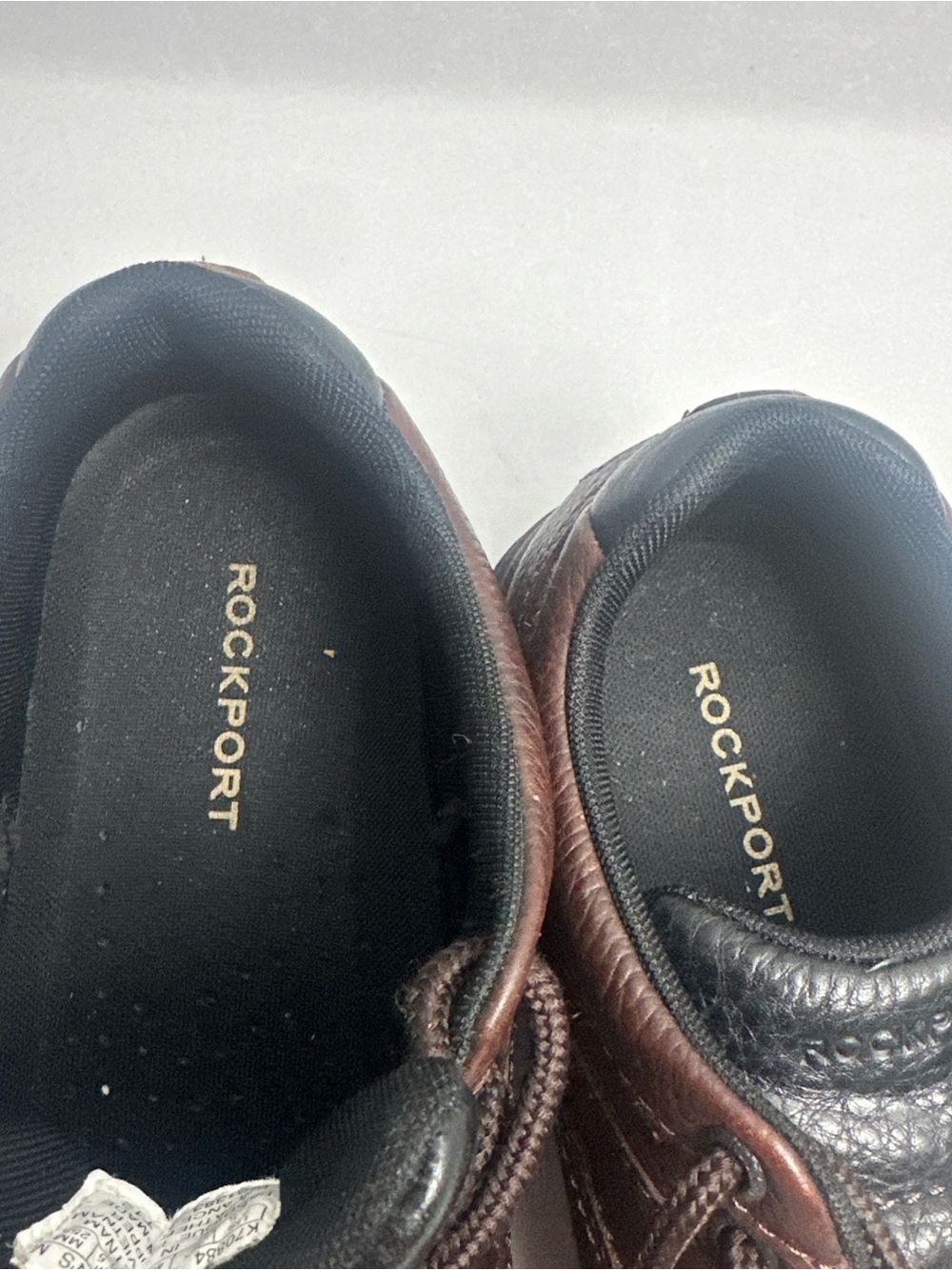 Rockport Men's Dark Brown Leather Lace-Up Oxfords - Picture 2 of 4